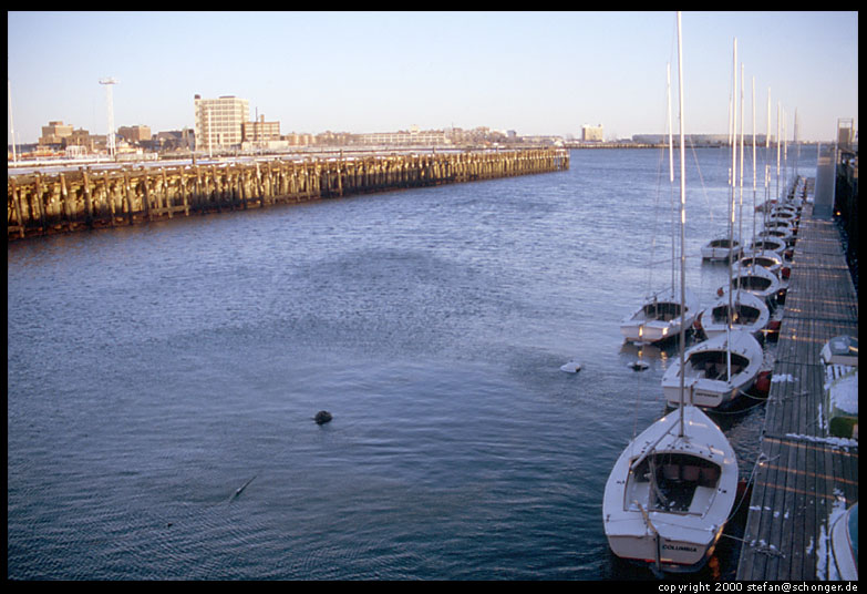 Boston Harbor, MA, Jan 2000